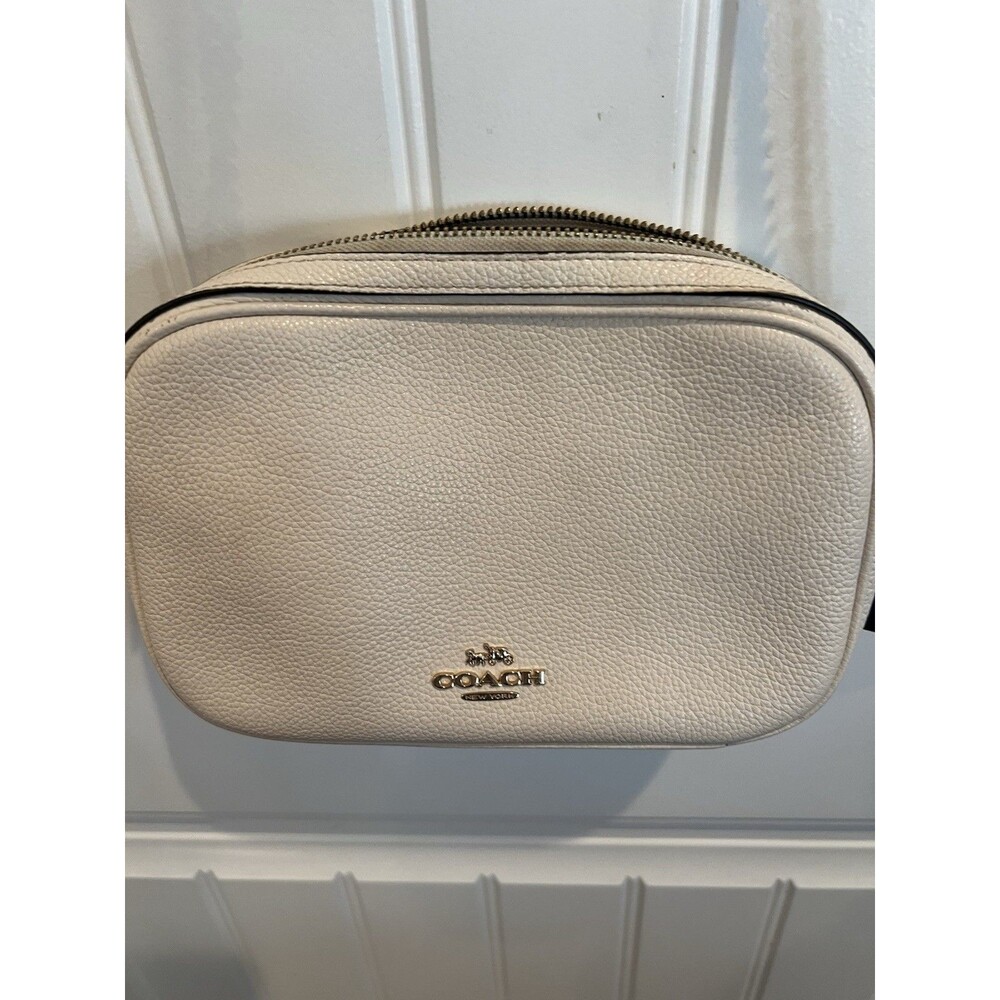 COACH 53034 Camera bag Crossbody Pouch Bag Chalk